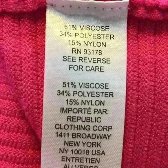 Chelsea & Theodore Women's Sweater Size L Pink Mock Neck Oversized - Picture 5 of 8